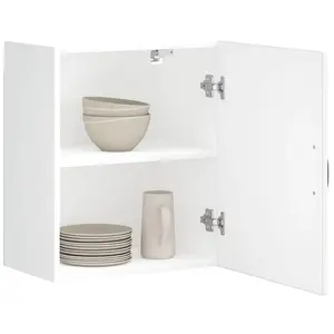 vidaXL Armoire murale de cuisine Kalmar blanc bois d'ingénierie pas cher