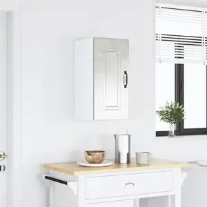 vidaXL Armoire murale de cuisine Kalmar gris béton bois d'ingénierie pas cher
