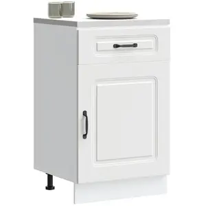 vidaXL Armoire de cuisine Kalmar blanc bois d'ingénierie pas cher