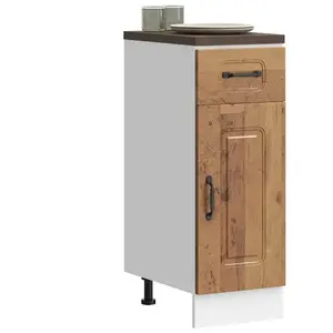 vidaXL Armoire de cuisine Kalmar vieux bois bois d'ingénierie pas cher