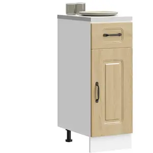 vidaXL Armoire de cuisine Kalmar chêne sonoma bois d'ingénierie pas cher