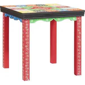 vidaXL Vidaxl Tables Gigognes 3 Pcs En Bois Solide De Mangue pas cher