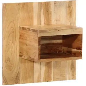 vidaXL Table de chevet 50x27x50 cm bois d'acacia solide pas cher
