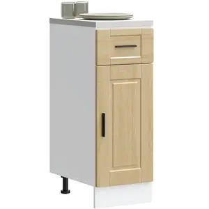 vidaXL Armoire de cuisine Porto chêne sonoma bois d'ingénierie pas cher