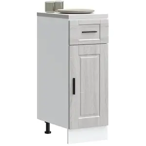 vidaXL Armoire de cuisine Porto sonoma gris bois d'ingénierie pas cher