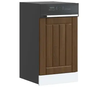 Comparateur de prix : vidaXL Panneau de lave-vaisselle Lucca chêne marron bois d'ingénierie