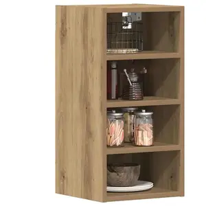vidaXL Armoire suspendue chêne artisanal 30x29,5x60 cm bois ingénierie pas cher