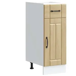 vidaXL Armoire de cuisine Lucca chêne sonoma bois ingénierie pas cher