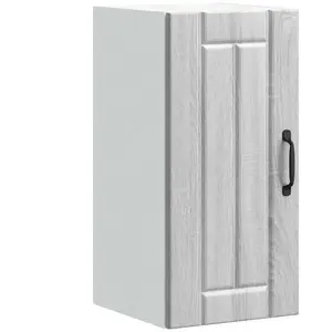 vidaXL Armoire murale de cuisine Lucca sonoma gris bois ingénierie pas cher