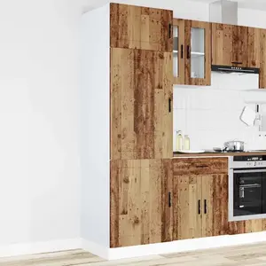 Comparateur de prix : vidaXL Armoire de cuisine Porto vieux bois bois d'ingénierie