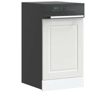 Panneau de lave-vaisselle Porto blanc 45x1,5x67 cm vidaXL pas cher