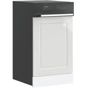 Comparateur de prix : Panneau de lave-vaisselle Porto blanc brillant 45x1,5x67 cm vidaXL