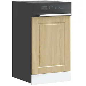 Comparateur de prix : Panneau de lave-vaisselle Porto chêne sonoma 45x1,5x67 cm vidaXL