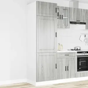 Comparateur de prix : vidaXL Armoire de cuisine Porto sonoma gris bois d'ingénierie