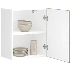 vidaXL Armoire murale de cuisine Porto chêne artisanal bois ingénierie pas cher