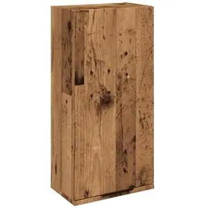 vidaXL Armoire de salle de bain murale vieux bois 32x20x67 cm pas cher