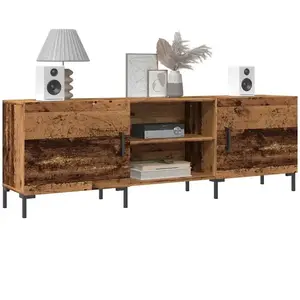 Comparateur de prix : vidaXL Meuble TV vieux bois 150x30x50 cm bois d'ingénierie