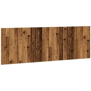 vidaXL Tête de lit murale vieux bois 240x1,5x80 cm bois d'ingénierie pas cher