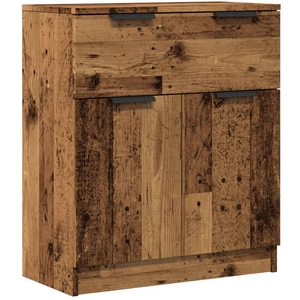 Buffet vieux bois 60x30x70 cm bois d'ingénierie vidaXL pas cher