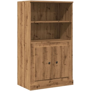 Comparateur de prix : vidaXL Buffet haut chêne artisanal 60x35,5x103,5 cm bois d'ingénierie