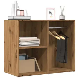Comparateur de prix : vidaXL Armoire de dressing chêne artisanal 80x40x65 cm bois ingénierie