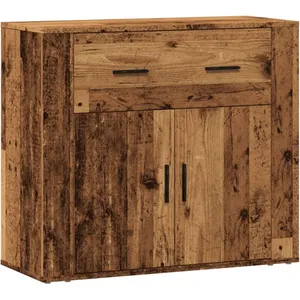 Comparateur de prix : Vidaxl - Buffet vieux bois 80x33x70 cm bois d'ingénierie Old wood