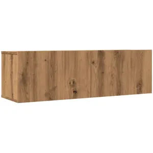 vidaXL Meubles TV muraux 2 pcs chêne artisanal 100x30x30 cm pas cher