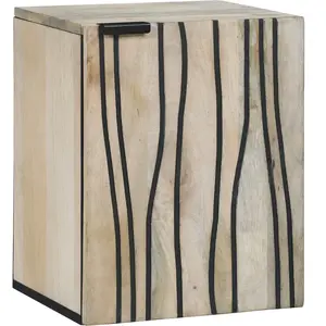 vidaXL Meuble de Lavabo de Salle de Bain Blanc 38 x 33,5 x 48 cm pas cher