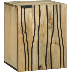 vidaXL Meuble de Lavabo de Salle de Bain Marron 38 x 33,5 x 48 cm pas cher