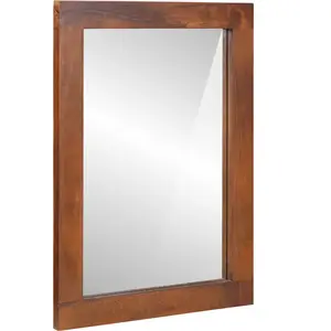 Comparateur de prix : vidaXL Vidaxl Miroir Avec Miroir Marron, Argent 50 X 2.5 X 70 Cm