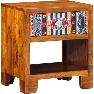 vidaXL Buffet Vidaxl 40x35x45 Cm Bois D'acacia Massif pas cher