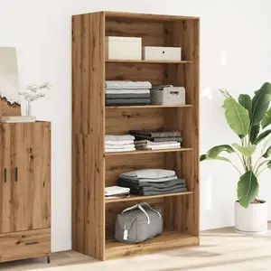 Comparateur de prix : vidaXL Garde-robe chêne artisanal 100x50x200 cm bois d'ingénierie