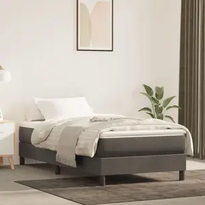 vidaXL Matelas de lit à ressorts ensachés 80x210x20 cm veloursVendu parvidaxl-be