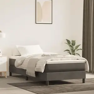 Comparateur de prix : vidaXL Matelas de lit à ressorts ensachés 90x220x20 cm velours