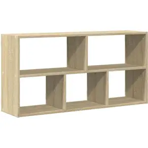 vidaXL Étagère murale chêne sonoma 100x25x50 cm bois d'ingénierie pas cher