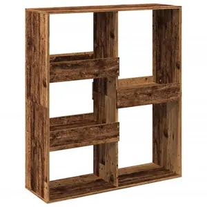 vidaXL Bibliothèque/Séparateur de pièce vieux bois 100x33x115 cm854515 pas cher