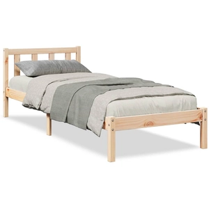 vidaXL Cadre de lit extra long sans matelas 80x210 cm bois massif pin pas cher
