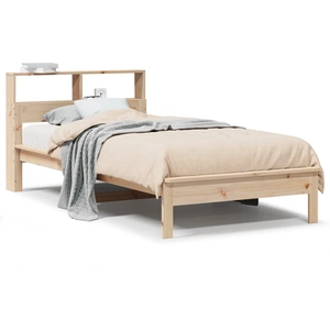 vidaXL Lit bibliothèque sans matelas 75x190 cm bois de pin massif pas cher