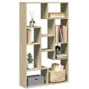 vidaXL Vidaxl Bibliothèque Chêne Sonoma 72x20x120 Cm Bois D'ingénierie