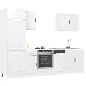 vidaXL Ensemble d'armoires de cuisine 7 pcs Kalmar bois d'ingénierie