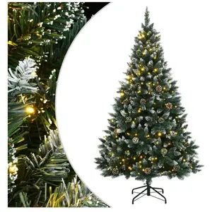 Comparateur de prix : vidaXL Sapin de Noël artificiel 150 LED 150 cm