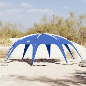 vidaXL Tente de fête bleu azuré imperméable pas cher