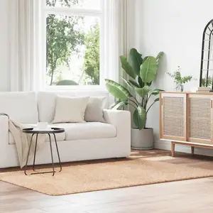 vidaXL Tapis Shaggy à poils longs NAVARRA beige 130x200 cm polyester pas cher