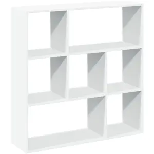 vidaXL Vidaxl Bibliothèque Blanc 102x29x143 Cm Bois D'ingénierie pas cher