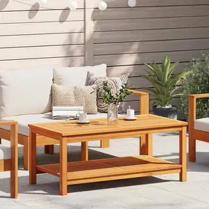 vidaXL Vidaxl Table Basse 70x40x45 Cm Bois D'acacia Massif pas cher