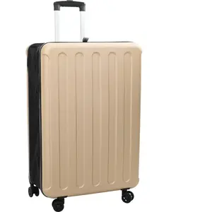vidaXL valise rigide pliable 28'' champagne 50x30x76 cm ABS pas cher