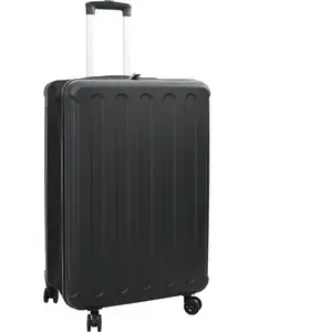 vidaXL Valise pliable coque dure 28'' noire 50x30x76 cm ABS pas cher