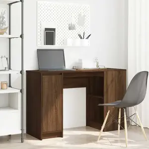 Comparateur de prix : vidaXL Bureau chêne marron 120x42x76 cm bois d'ingénierie