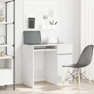 vidaXL Bureau banc 86x49x76 cm bois d'ingénierie pas cher