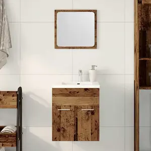 vidaXL Ensemble de meubles salle de bain 2 pcs bois d'ingénierie pas cher